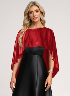 Evening Cocktail Glitter Wrap Cape 