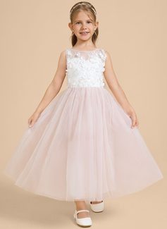 A-line kjole Sløyfe Tyll Kle