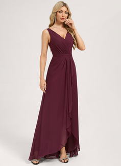 Kleid in A-Linie aus Chiffon