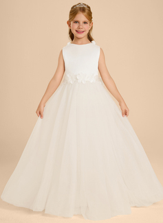 A-line Bow Tulle Dress