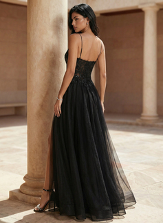 V-Neck Tulle Dress