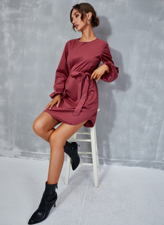 Scoop A-line kjole Corduroy Mini Kjole 