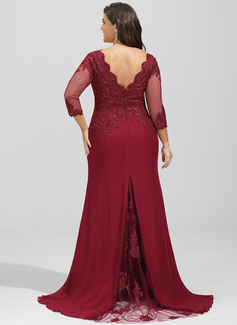 Kjole Maxi i Chiffon