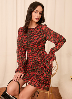 Chiffon Mini Dress