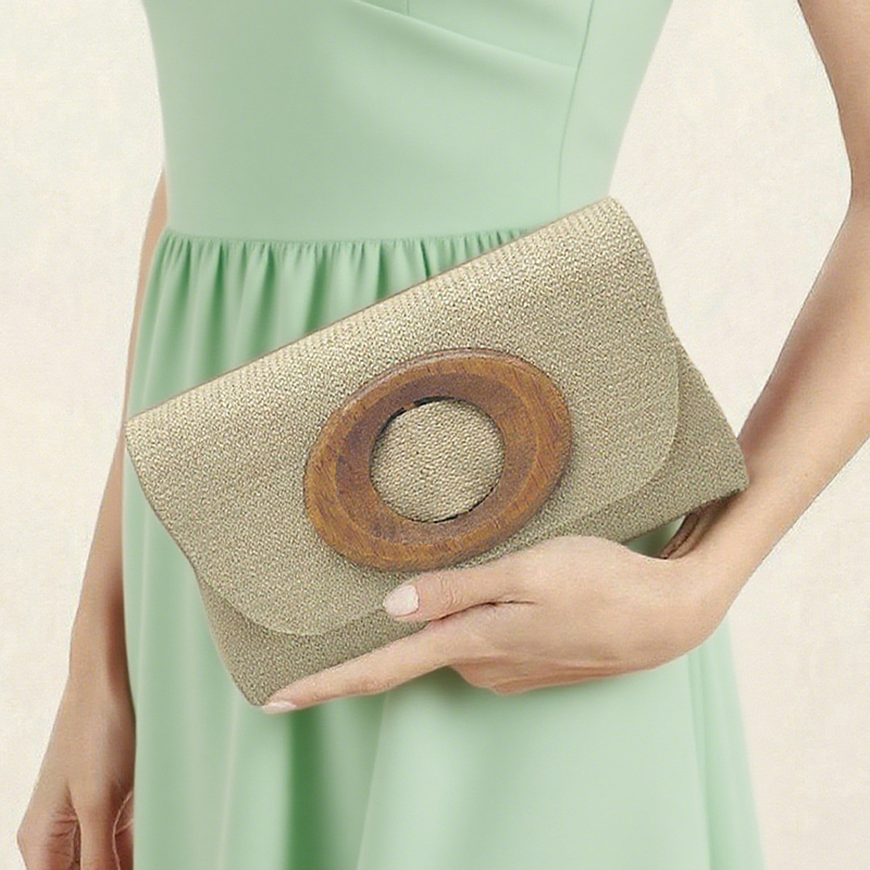Party Formal Straw Clutch Bags 