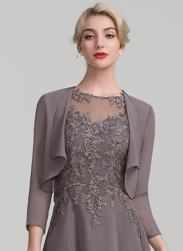 Chiffon 3/4 Ärmel besondere Anlässe Cocktail Mutters Stola 