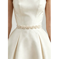 Ceintures mariage perles satin
