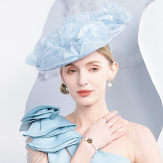 Women's Faux Feather Sinamay Kentucky Derby Fascinators With Headband
