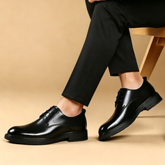 Hombre zapatos de vestir derbies casual piel zapatos