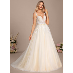 Robe trapèze en dentelle