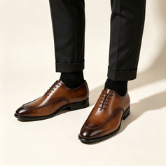 Herren Abendschuhe Derbys Hochzeit Microfaser-Leder Schuhe