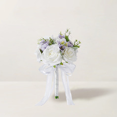 Sztuczny Bukiety ślubne Dowolna forma Kwiat jedwabiu Róże Druhny Bukiety