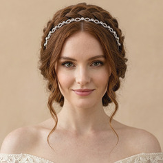 Coiffure de mariée strass bandeau de mariée