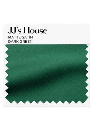 Dark Green Matte Satin Swatch