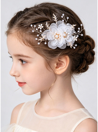 Floral Flower Girl Headpieces