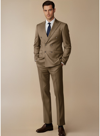 Мужской свадьба Костюмы 2 шт. 