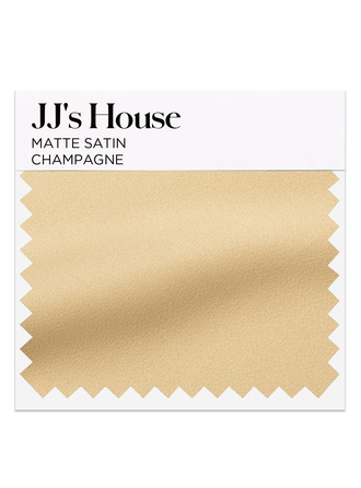 Champagne Matte Satin Swatch 