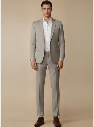 Slim Fit Мужской свадьба Костюмы 2 шт. 