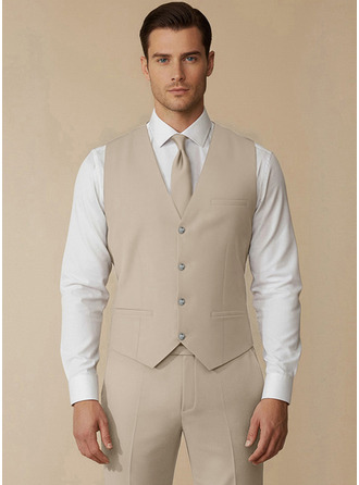 Tissu extensible infroissable gilet homme 