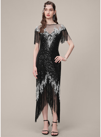 Black and White 1920s Flapper Dresses