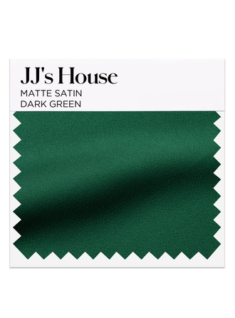 Dark Green Matte Satin Swatch