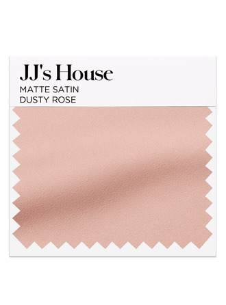 Dusty Rose Matte Satin Swatch