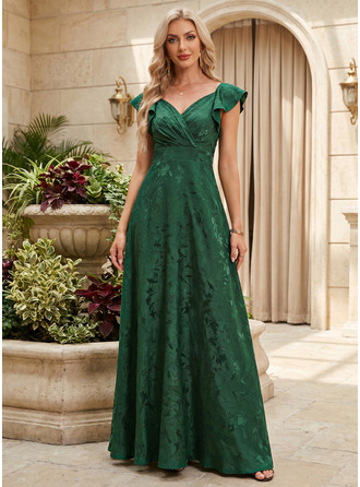 Jacquard satiini maxi mekko