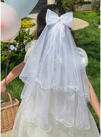 Perles nœud première communion demoiselle d'honneur voiles coiffes 