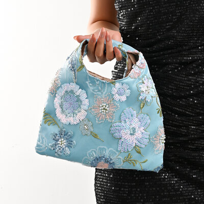Sequin Beach Cocktail Polyester Evening Bags 