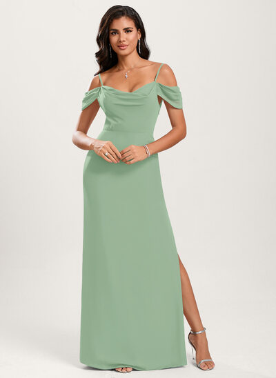 A-line Chiffon Dress