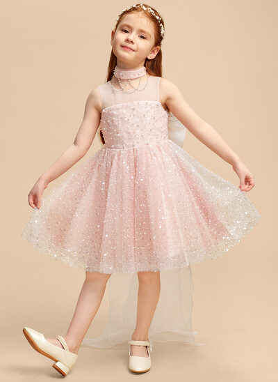 Robe trapèze à multipositions avec perles