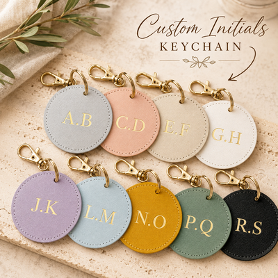 1 pc personalizado chaveiro pu