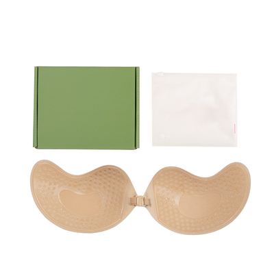Front Closure Backless Push Up Nipple Covers