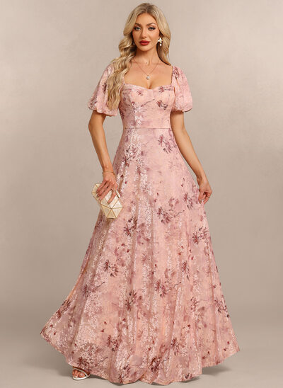 Jacquard Velvet Maxi Dress