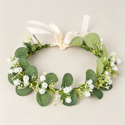 Flores acessórios de cabelo boho tiaras