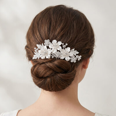Strass pentes acessórios de cabelo