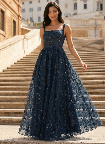 Organza Maxi Dress