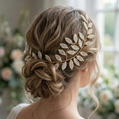 Pearl Hair Combs Hair Accessories Headpieces