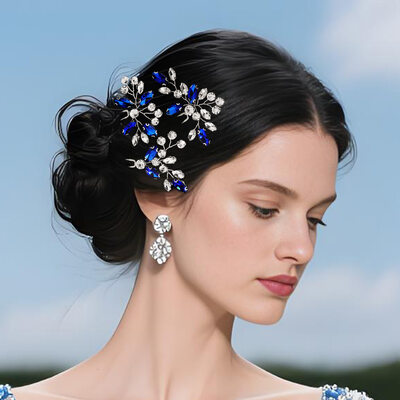 Rhinestone Sets Hair Pins Hair Accessories Wedding Headpieces (Set of 3) 