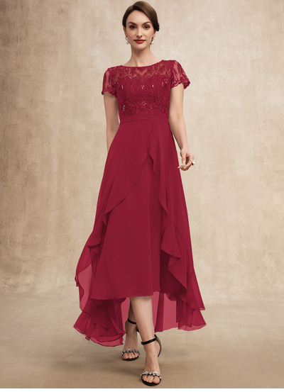 Corte em a lantejoulas renda vestido