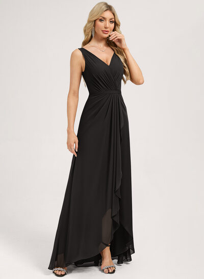A-line Chiffon Dress