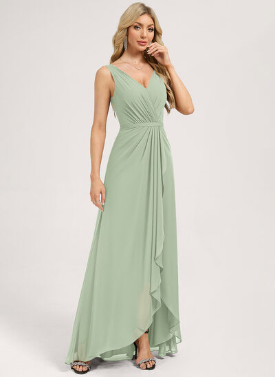 A-line Chiffon Dress
