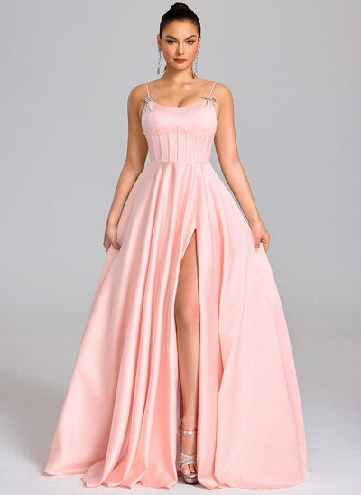 A-line kjole Sateng Kle