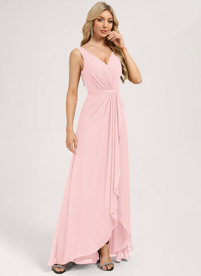 A-line Chiffon Dress