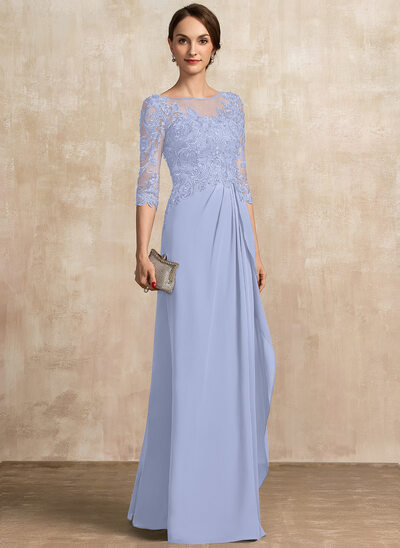 A-line Sequins Lace Dress