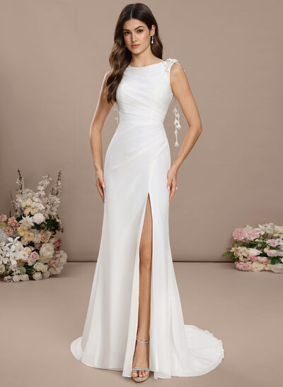 A-line Chiffon Dress