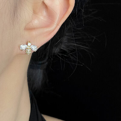 Formal vintage zirconia cúbico brincos 