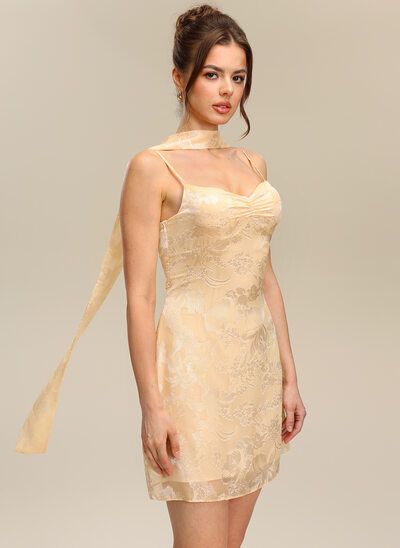 Sweetheart Jacquard Lace Dress
