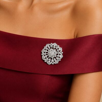 1 PC Brooch Bride Gifts Beautiful Alloy
