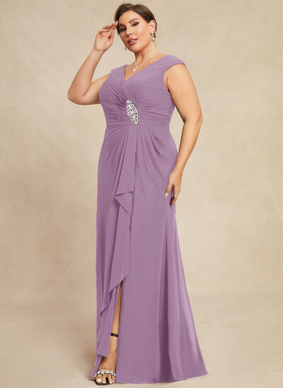 A-line Chiffon Dress